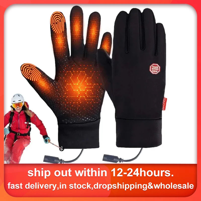 Thermax Heated Gloves – USB Electric Touchscreen Winter Gloves
